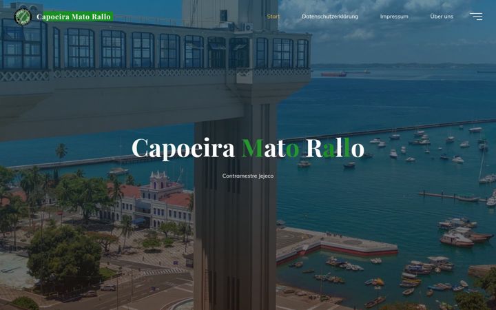 Screenshot of capoeira-matorallo.de