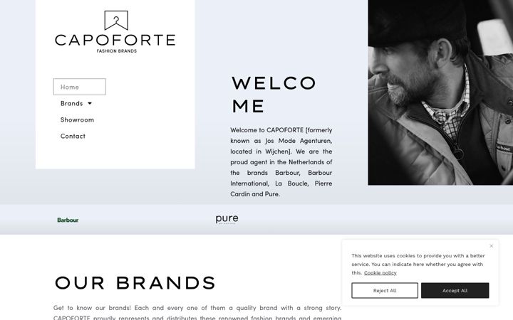 Screenshot of capoforte.nl