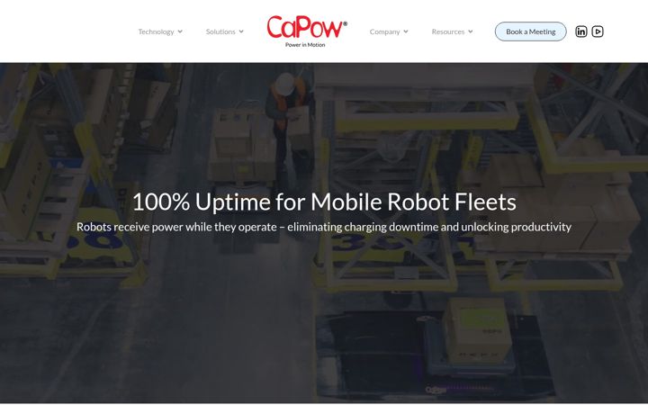 Screenshot of capow.energy