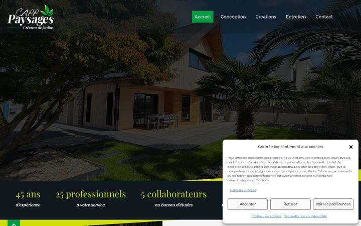 Screenshot of capp-paysages.bzh