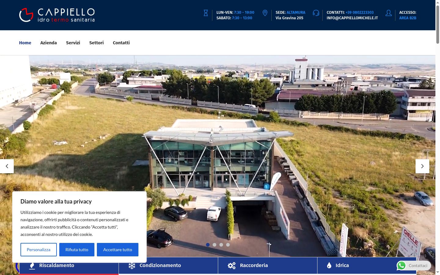 Snímek obrazovky baneru souhlasu zobrazeného před jakoukoli interakcí