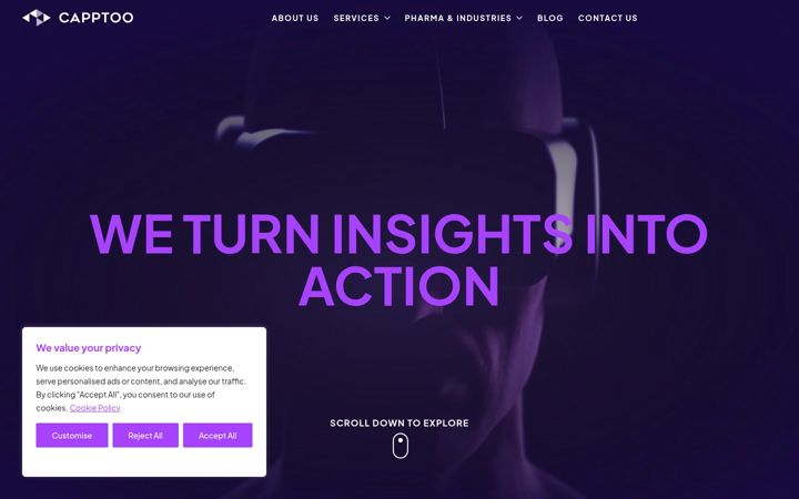 Screenshot of capptoo.com