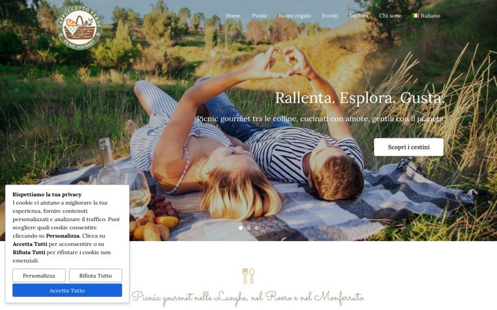 Screenshot of cappuccettoverde.com