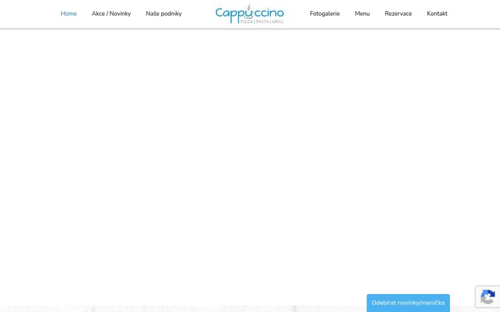 Screenshot ta' cappuccino-znojmo.cz