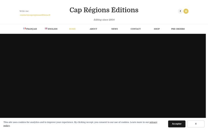 Screenshot of capregionseditions.fr