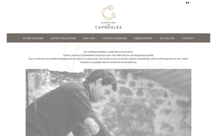 Screenshot of capreoles.com