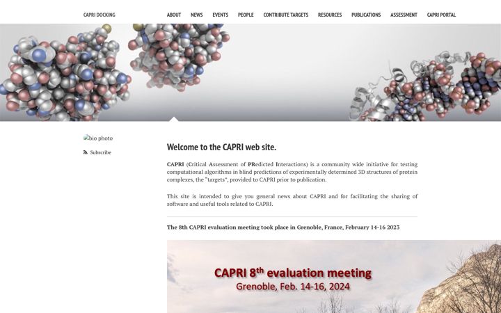 Screenshot of capri-docking.org