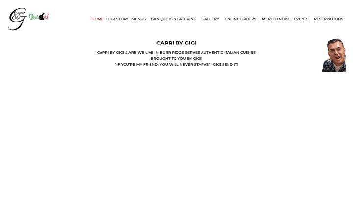 Screenshot of capribygigi.com