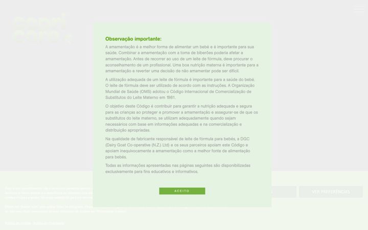 Screenshot of capricare.pt