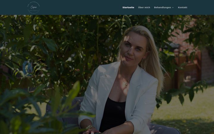 Screenshot di caprice-kosmetik.de