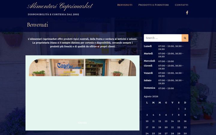 Screenshot of caprimarketcdp.com