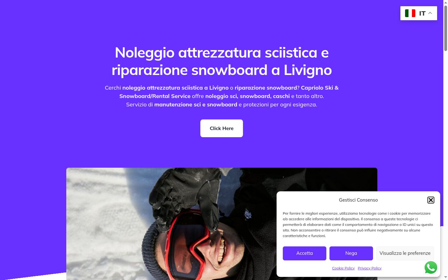 Sutikimo reklamjuostės, rodytos prieš bet kokią sąveiką, ekrano kopija