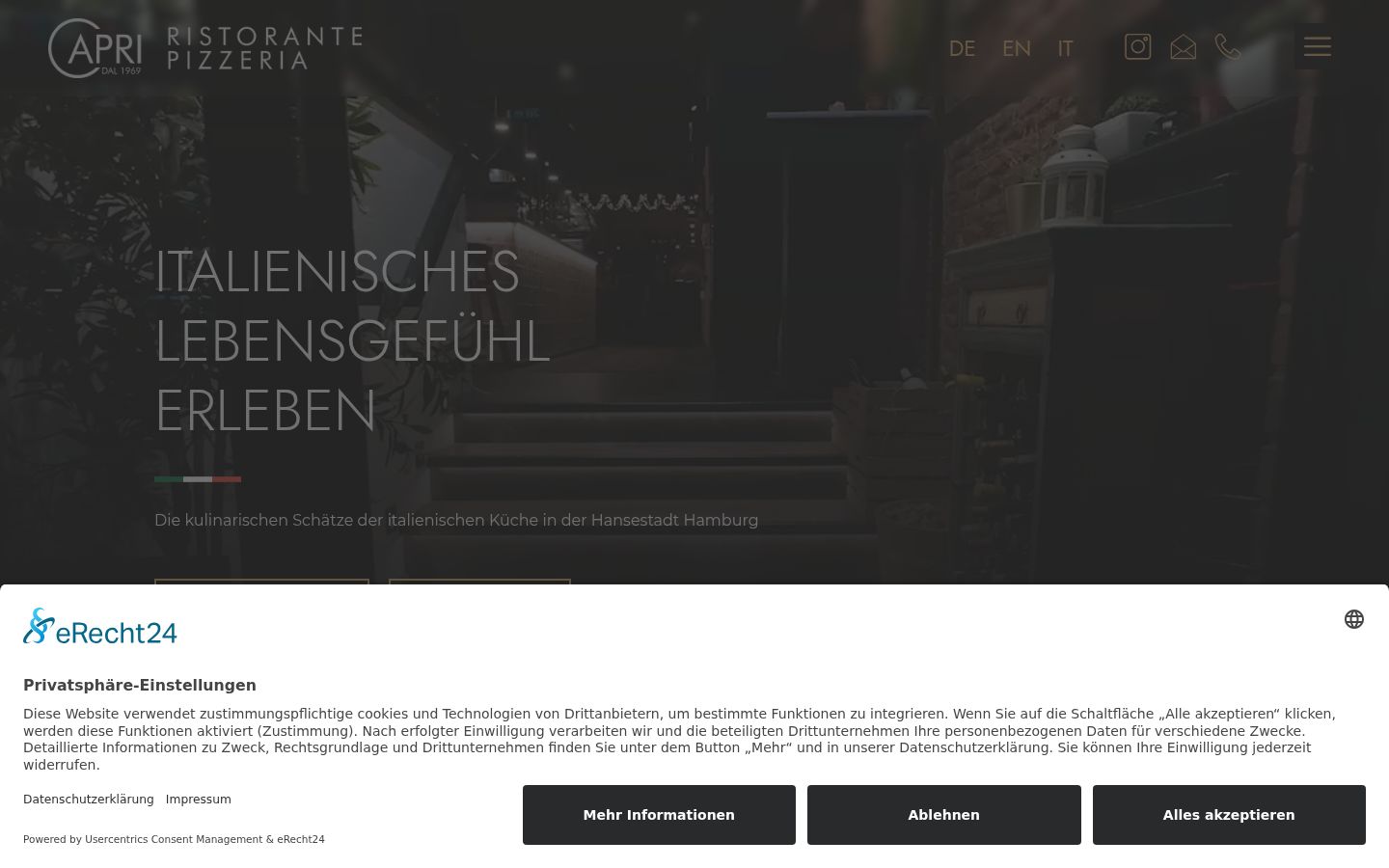 Screenshot tal-banner tal-kunsens muri qabel kwalunkwe interazzjoni