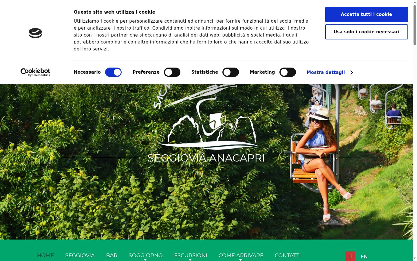 Sutikimo reklamjuostės, rodytos prieš bet kokią sąveiką, ekrano kopija