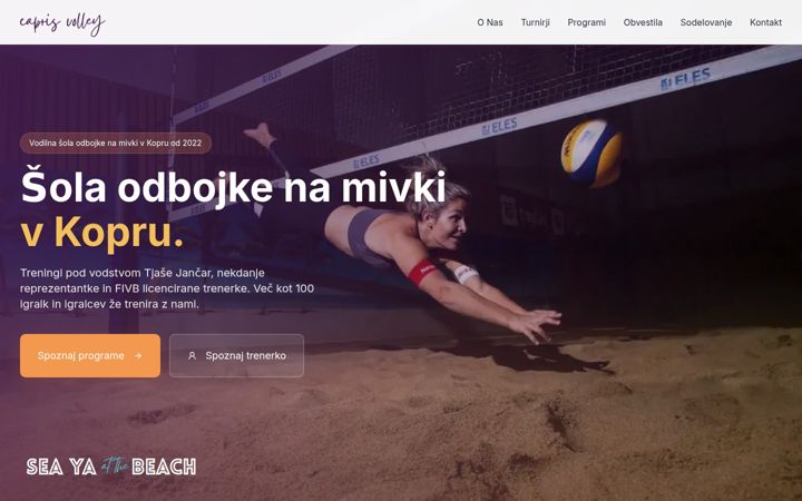 caprisvolley.com