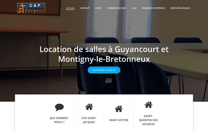 Screenshot του capsaintjacques.fr