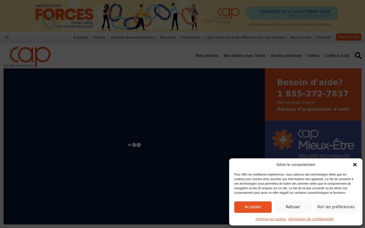 Screenshot of capsantementale.ca