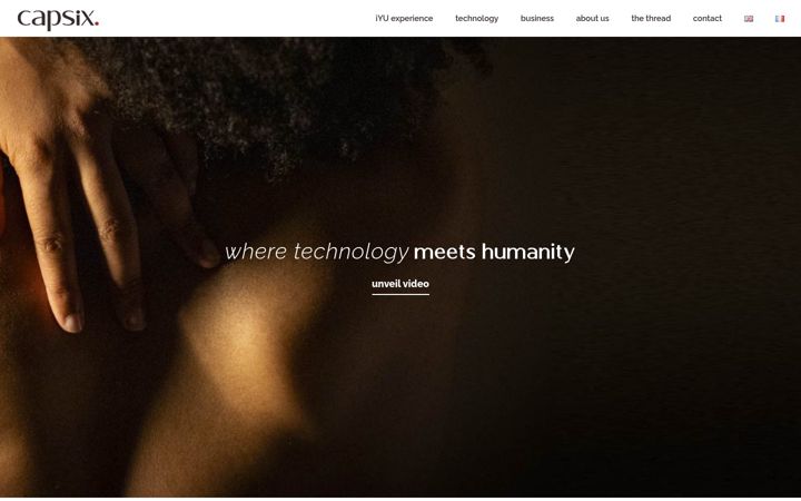 Screenshot of capsix-robotics.com
