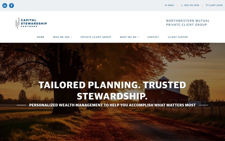 Screenshot of capstewardship.com