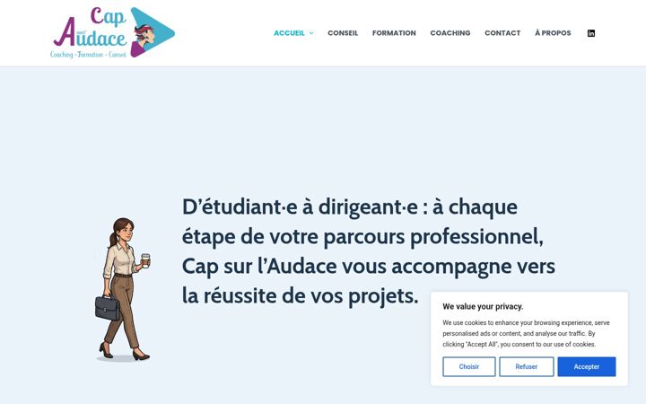 Screenshot του capsurlaudace.fr