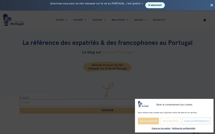 Screenshot of capsurleportugal.com