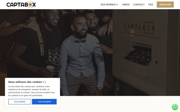 Screenshot of captabox.fr