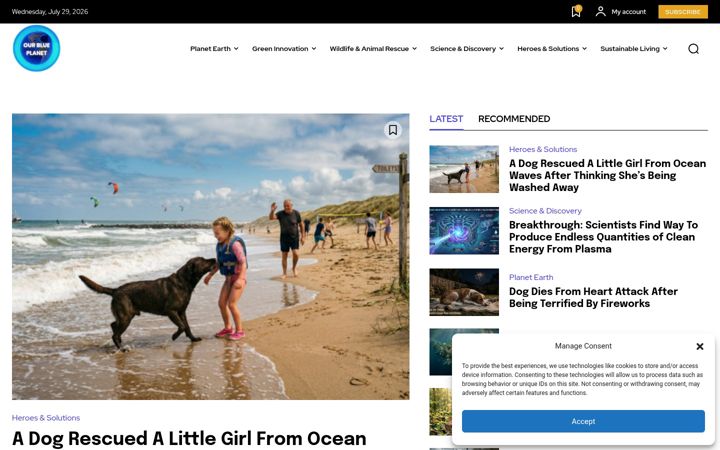 Screenshot of captain-planet.net