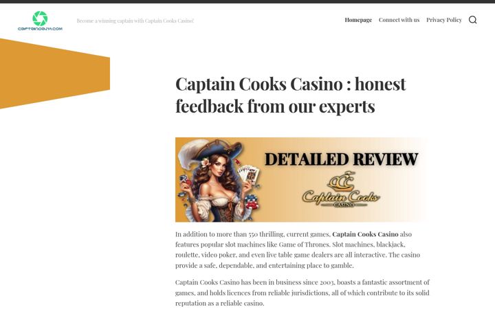 Screenshot of captaindash.com