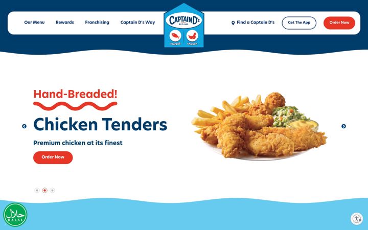 Screenshot of captainds.ca