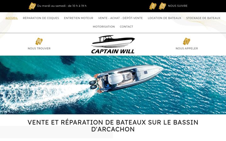 Screenshot of captainwill.fr