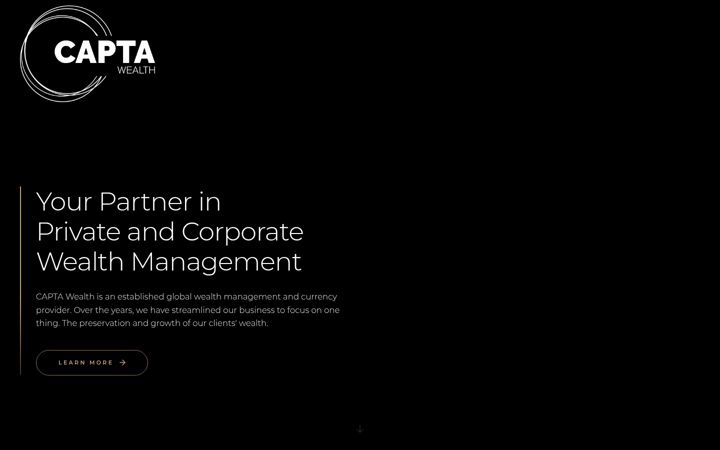 Screenshot of captawealth.com