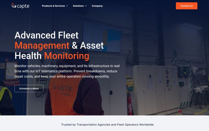 Screenshot of capte.co