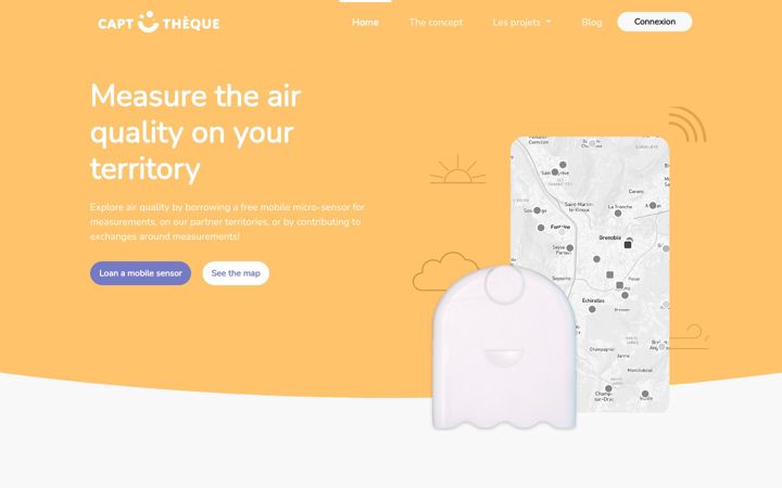 Screenshot of captotheque.fr