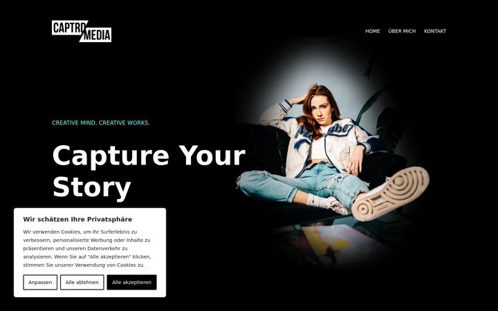 Screenshot of captrdmedia.com