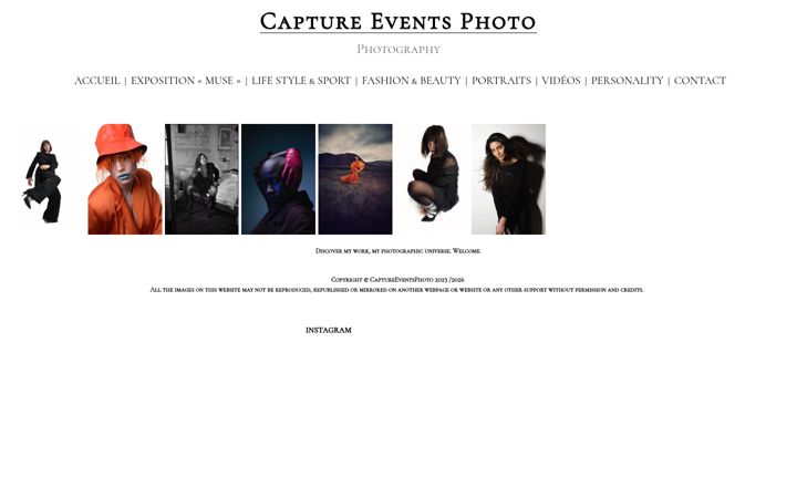Screenshot of captureeventsphoto.com