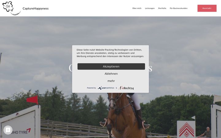 Screenshot of capturehappyness.de