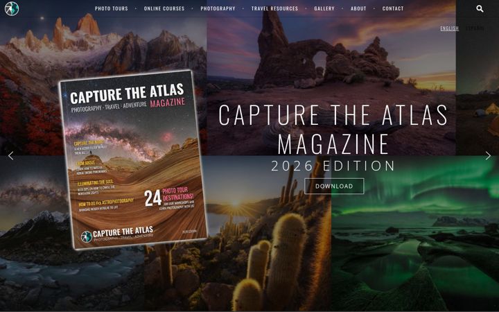 Screenshot of capturetheatlas.com