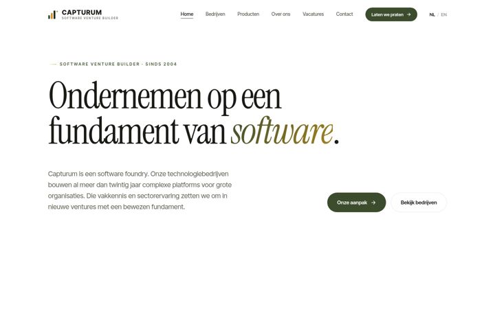 Screenshot of capturum.com