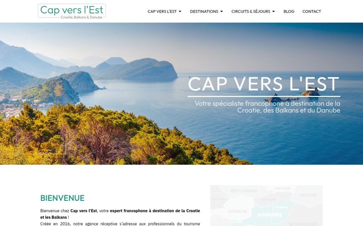 Екранна снимка на capverslest.fr