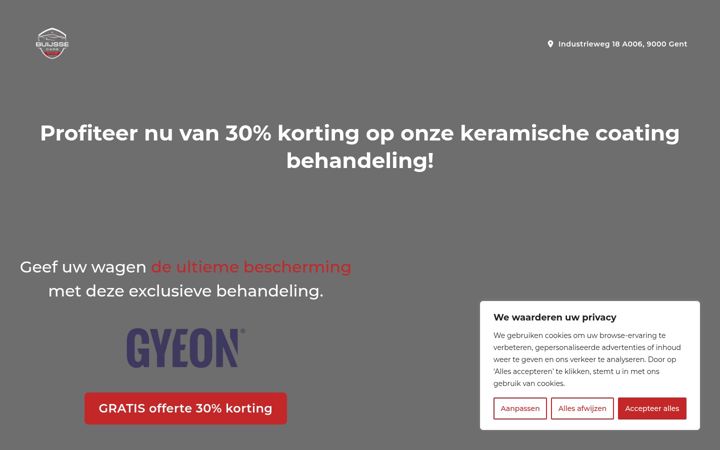 Screenshot of car-aanbiedingen.com