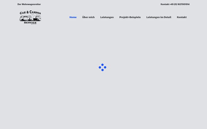 Screenshot ta' car-camperservice.de