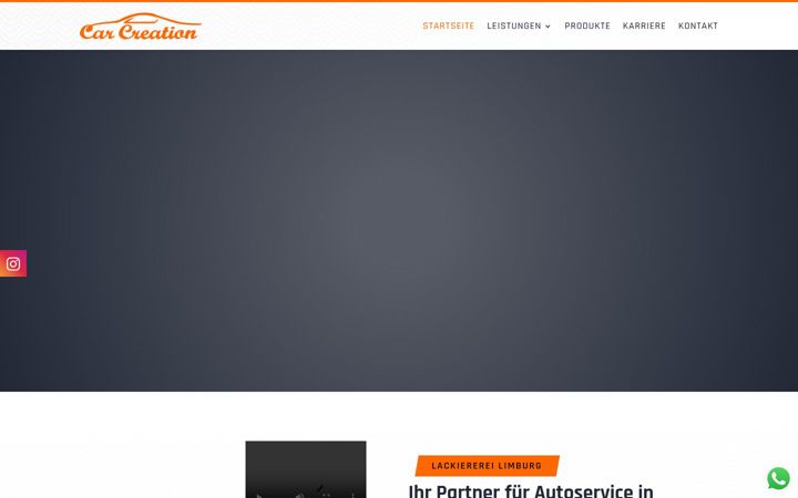 Screenshot ta' car-creation.de