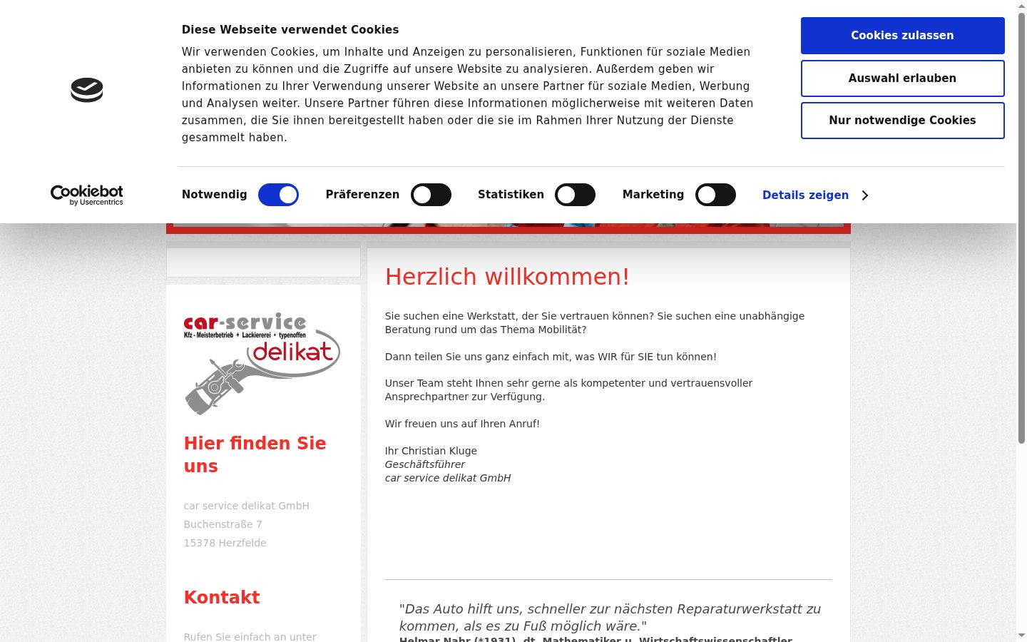 Screenshot tal-banner tal-kunsens muri qabel kwalunkwe interazzjoni