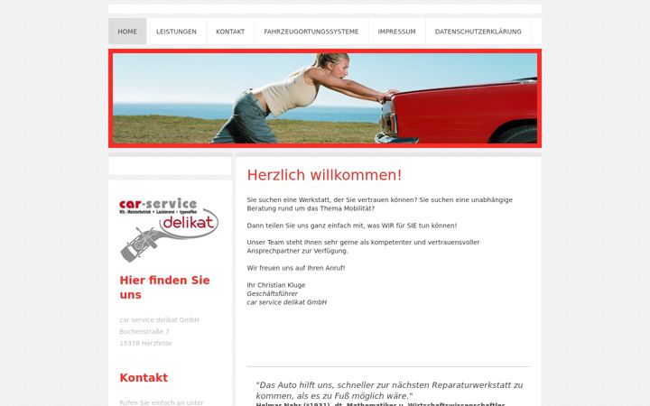 Screenshot of car-delikat.de