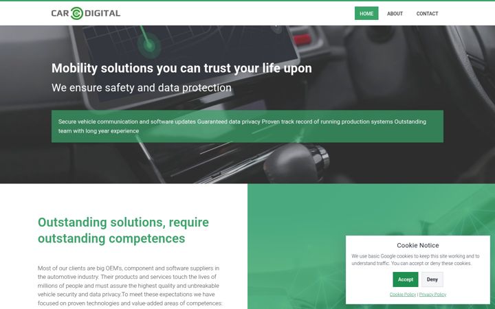 Screenshot of car-digital.eu