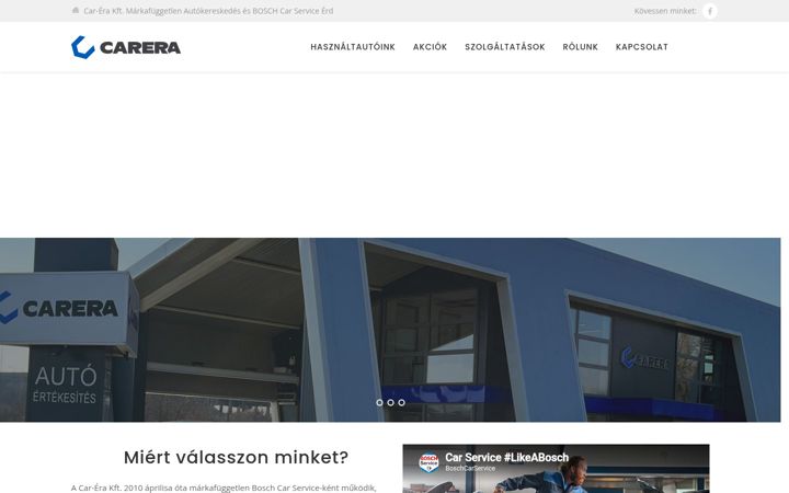 Screenshot of car-era.hu