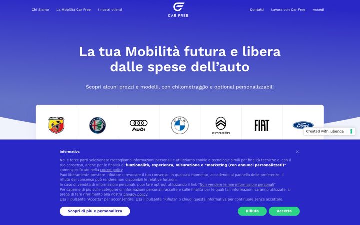 Screenshot of car-free.it
