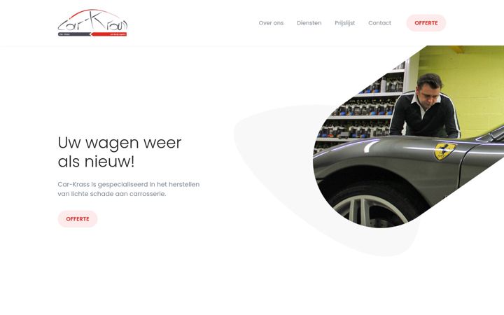 Screenshot of car-krass.be