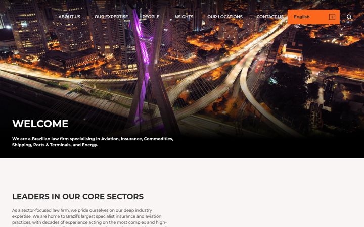 Screenshot stránky car-law.com.br