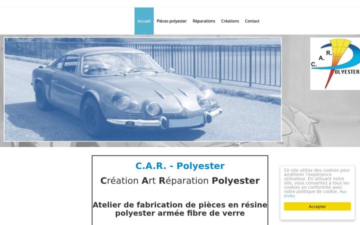 Screenshot of car-polyester.com